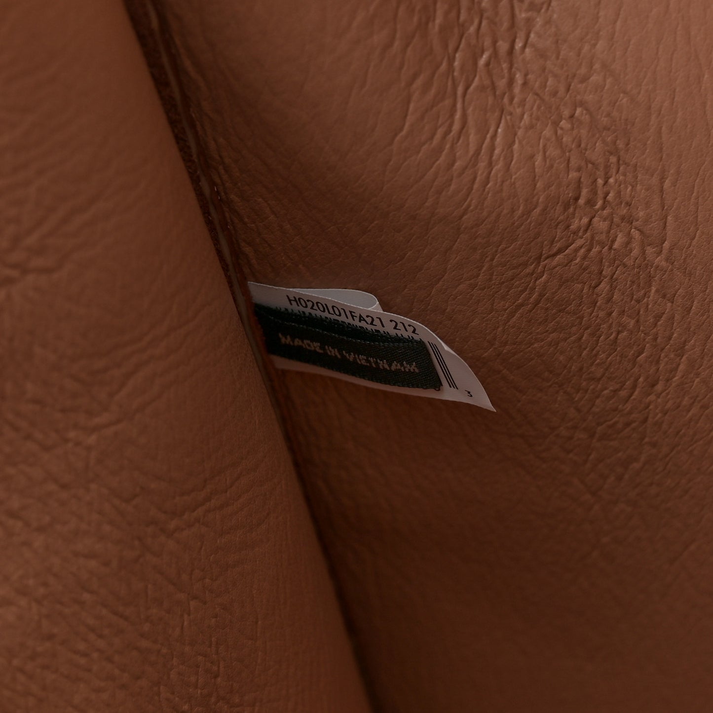 Grained Calfskin Large The Tote Bag Argan Oil