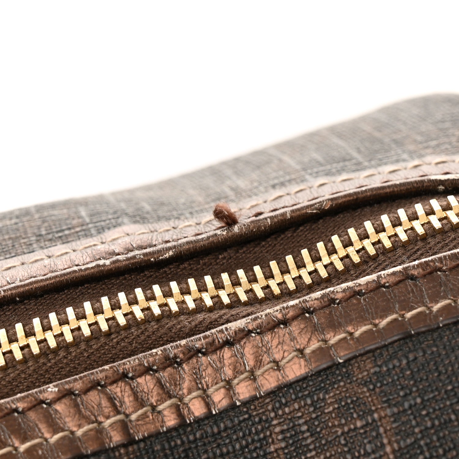 Gucci GG Supreme Monogram Medium Joy Boston Dark Brown Bronze 17 of 27