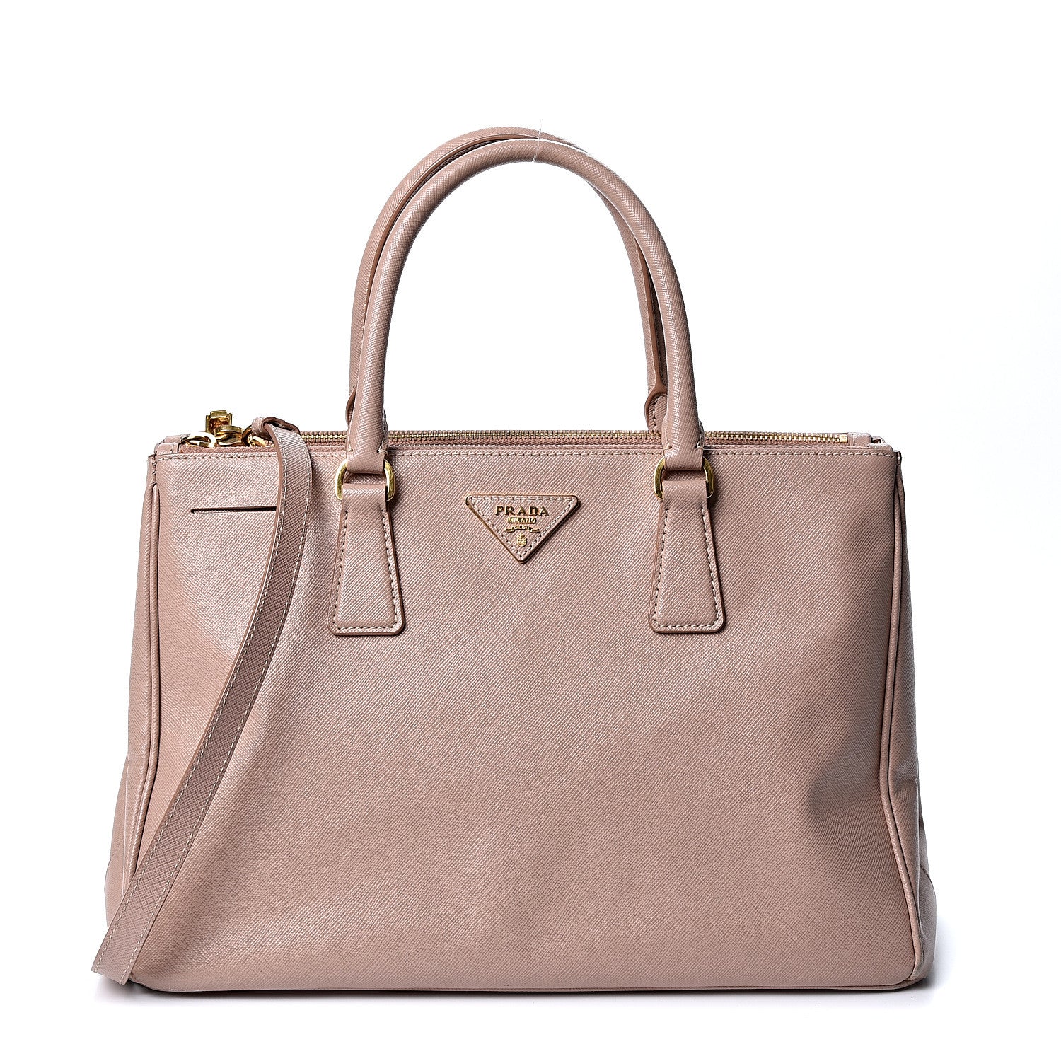 Prada Saffiano Medium Galleria Double Zip Tote Cammeo 1 of 9