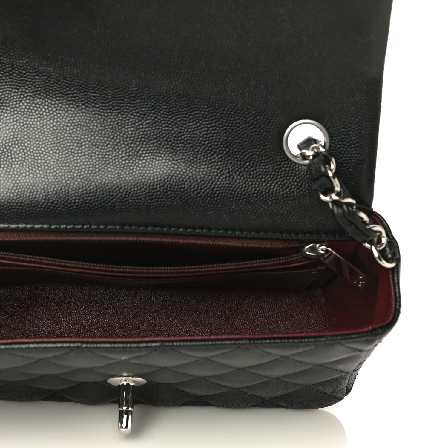 Chanel Caviar Quilted Mini Rectangular Flap Black 5 of 11