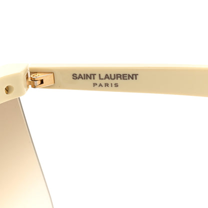 Saint Laurent SL 537 Mask Sunglasses White 5 of 7