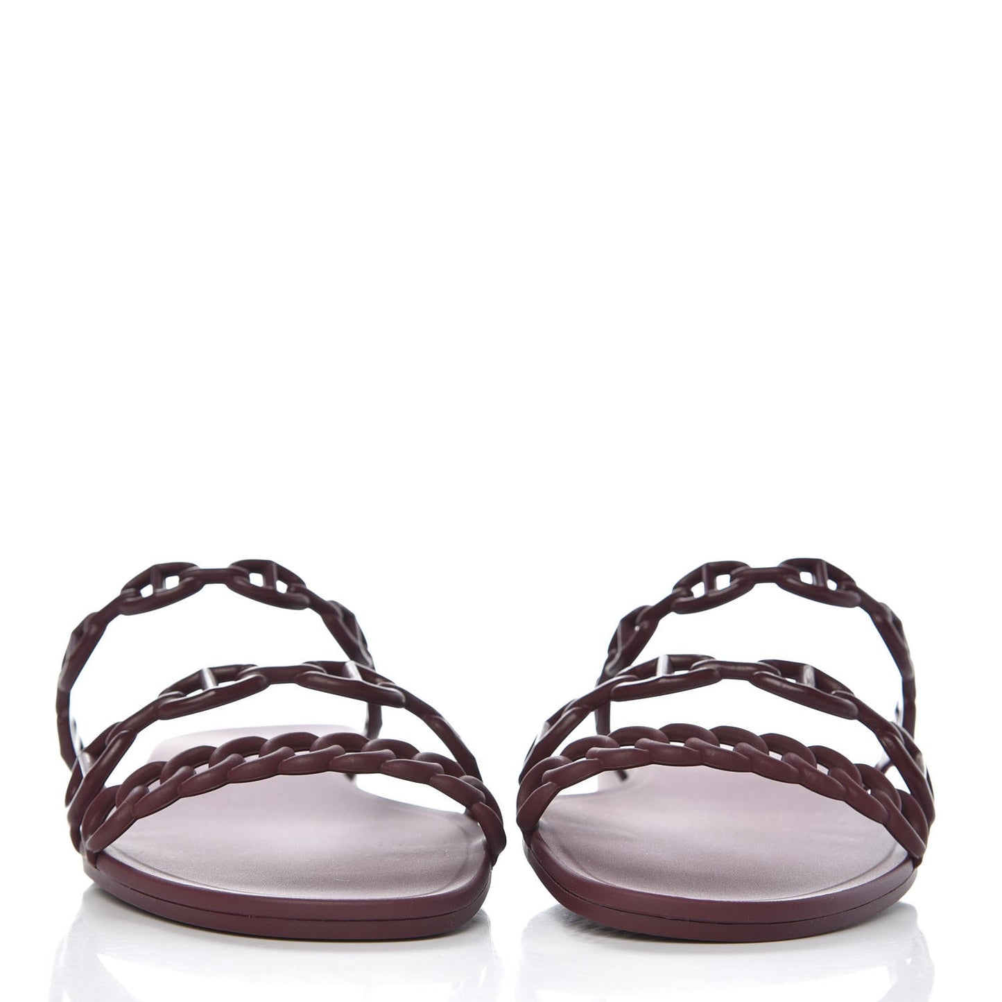 TPU Rivage Sandals 36 Bordeaux