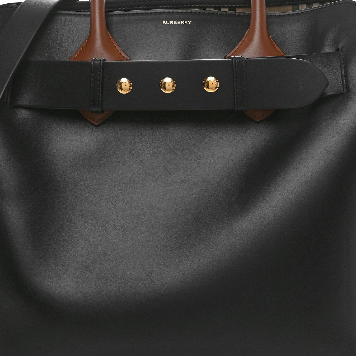 Burberry Soft Grain Calfskin Medium Belt Bag Black 7 of 9