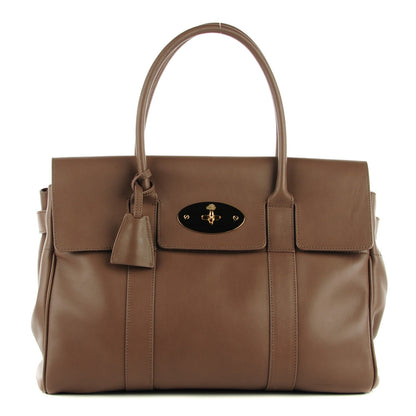 Mulberry Smooth Calfskin Bayswater Taupe 1 of 8