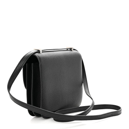 Hermes Chevre Mysore Constance 18 Black 3 of 11