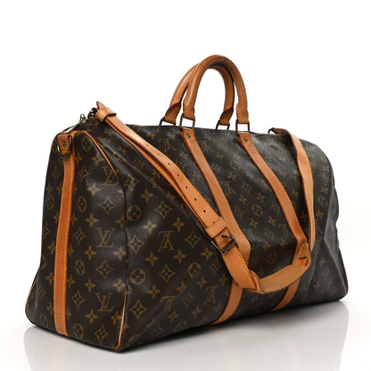 Louis Vuitton Monogram Keepall Bandouliere 50 3 of 11