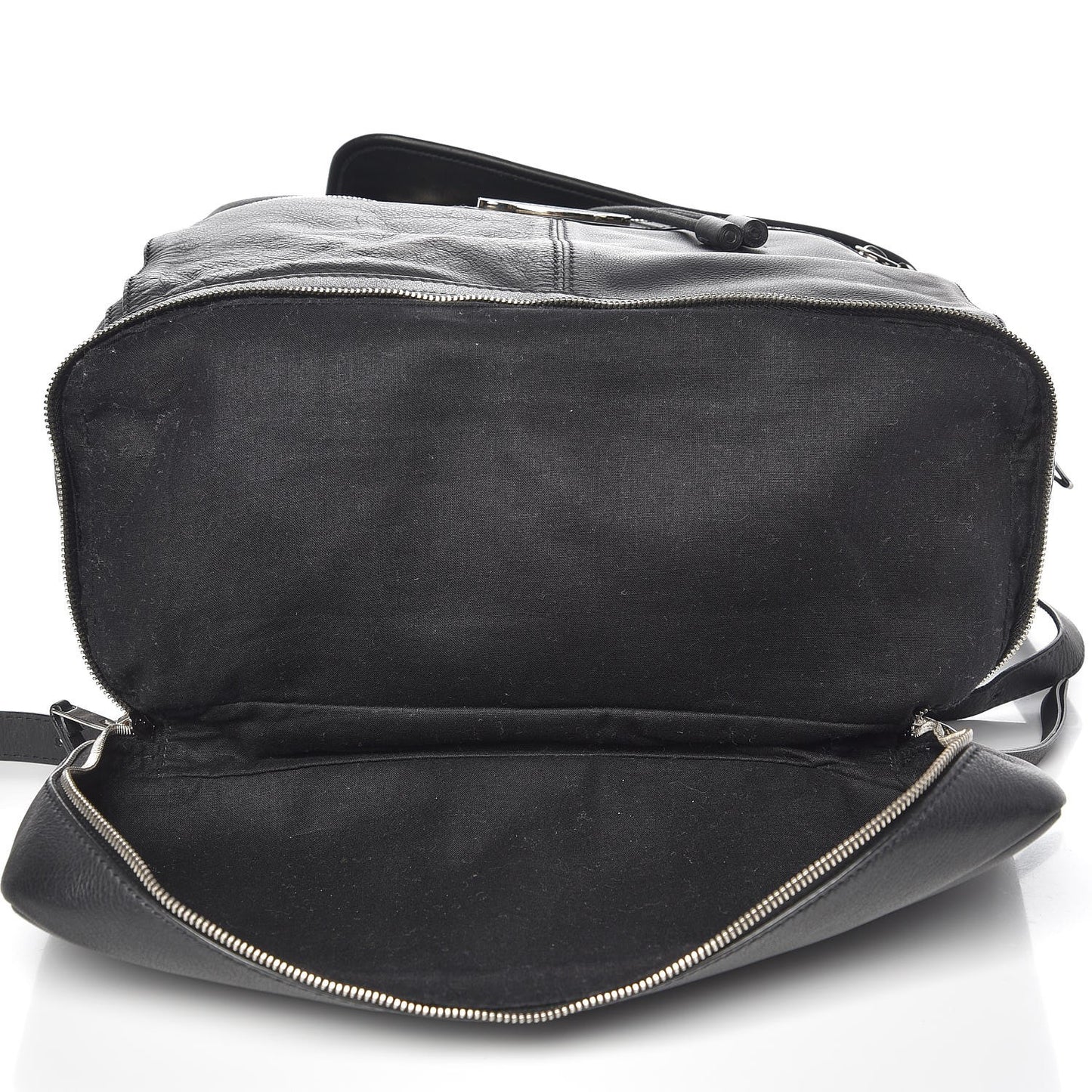 Agneau Classic Hardware Traveler Backpack Black