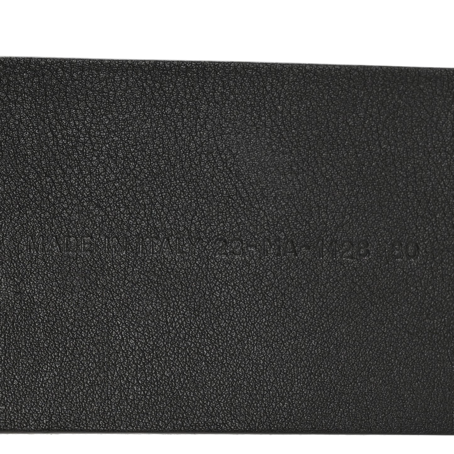 Calfskin Diorquake Belt 80 32 Black