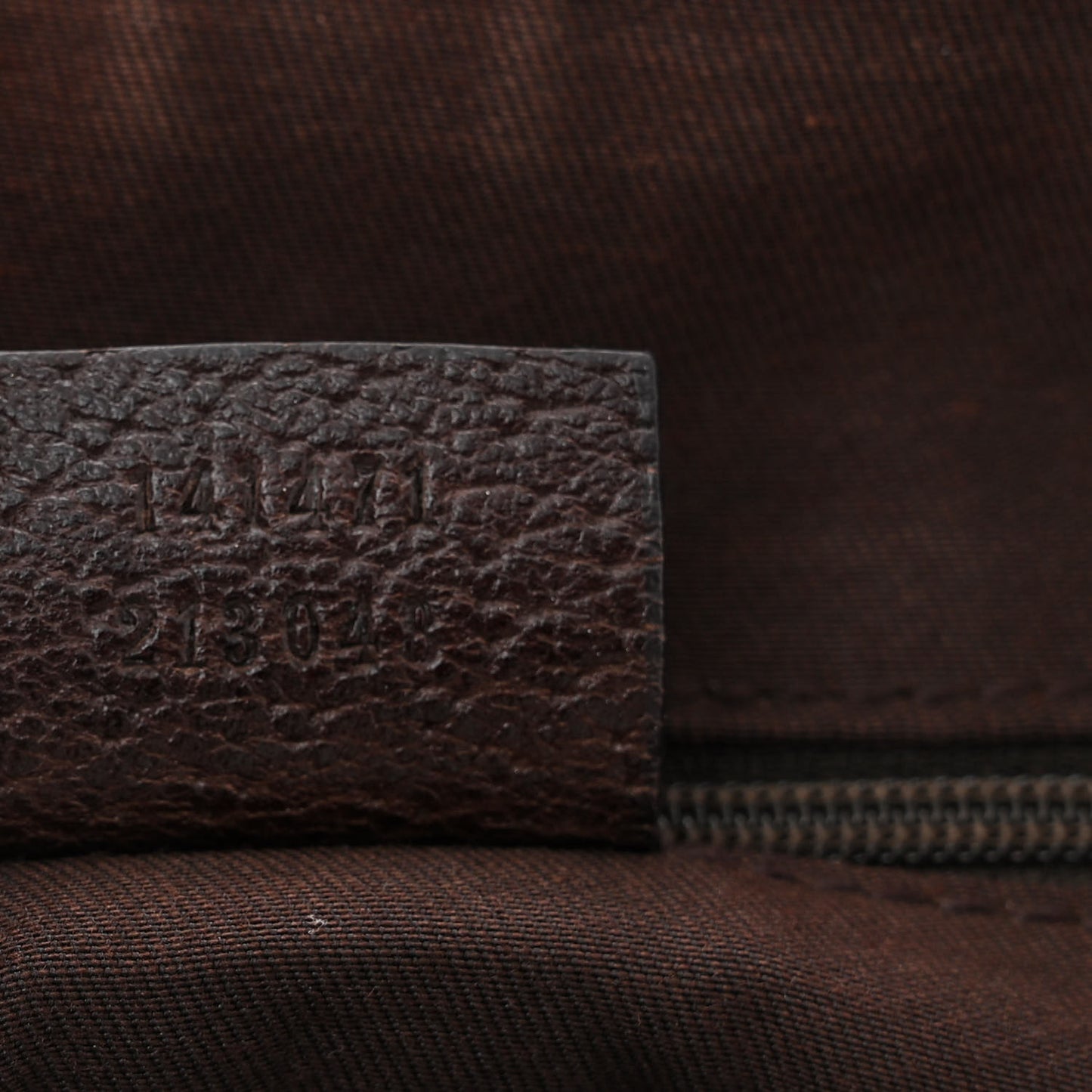 Monogram Small Abbey Tote Dark Brown