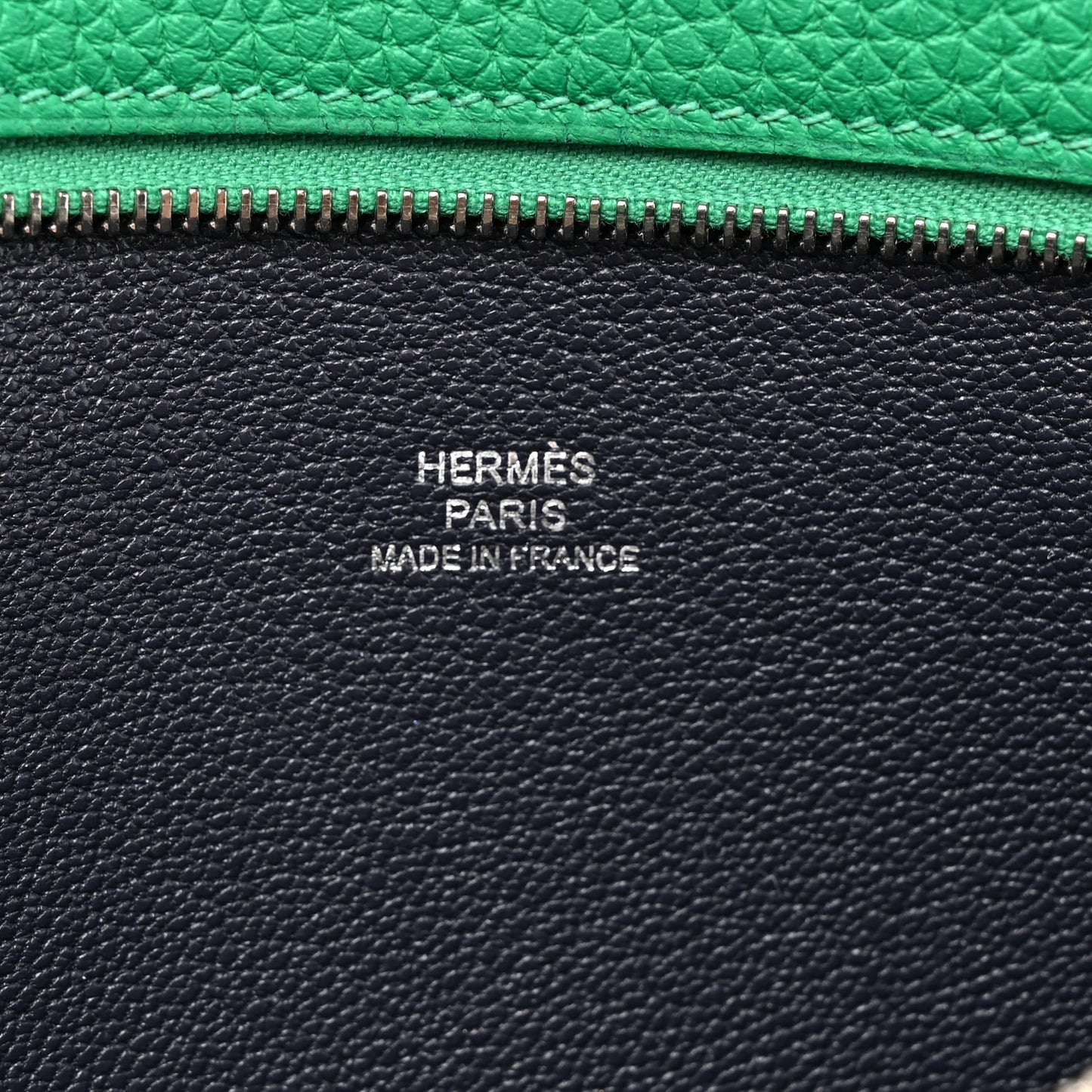 Togo Verso Backpocket Pouch 30 Menthe Indigo