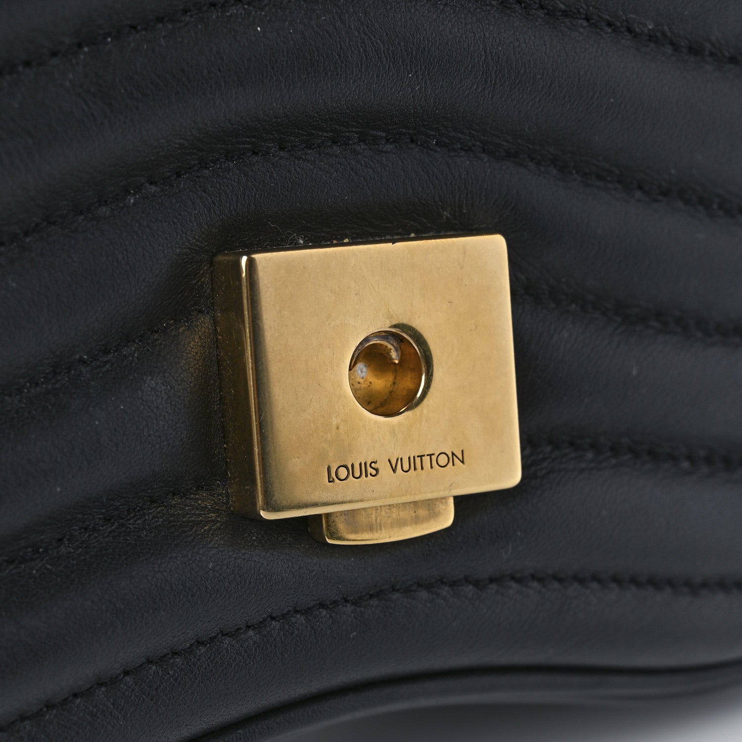 Louis Vuitton Calfskin New Wave Chain PM Black 8 of 12