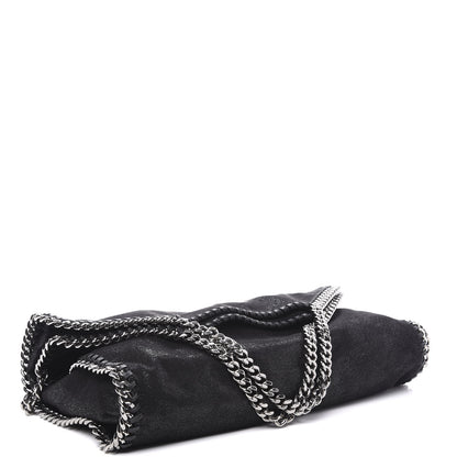 Stella McCartney Shaggy Deer Falabella Fold Over Tote Black 3 of 10