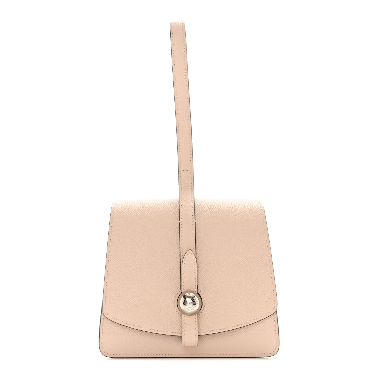Moynat Carat Calfskin Madeleine Clutch Powder Peach 1 of 8