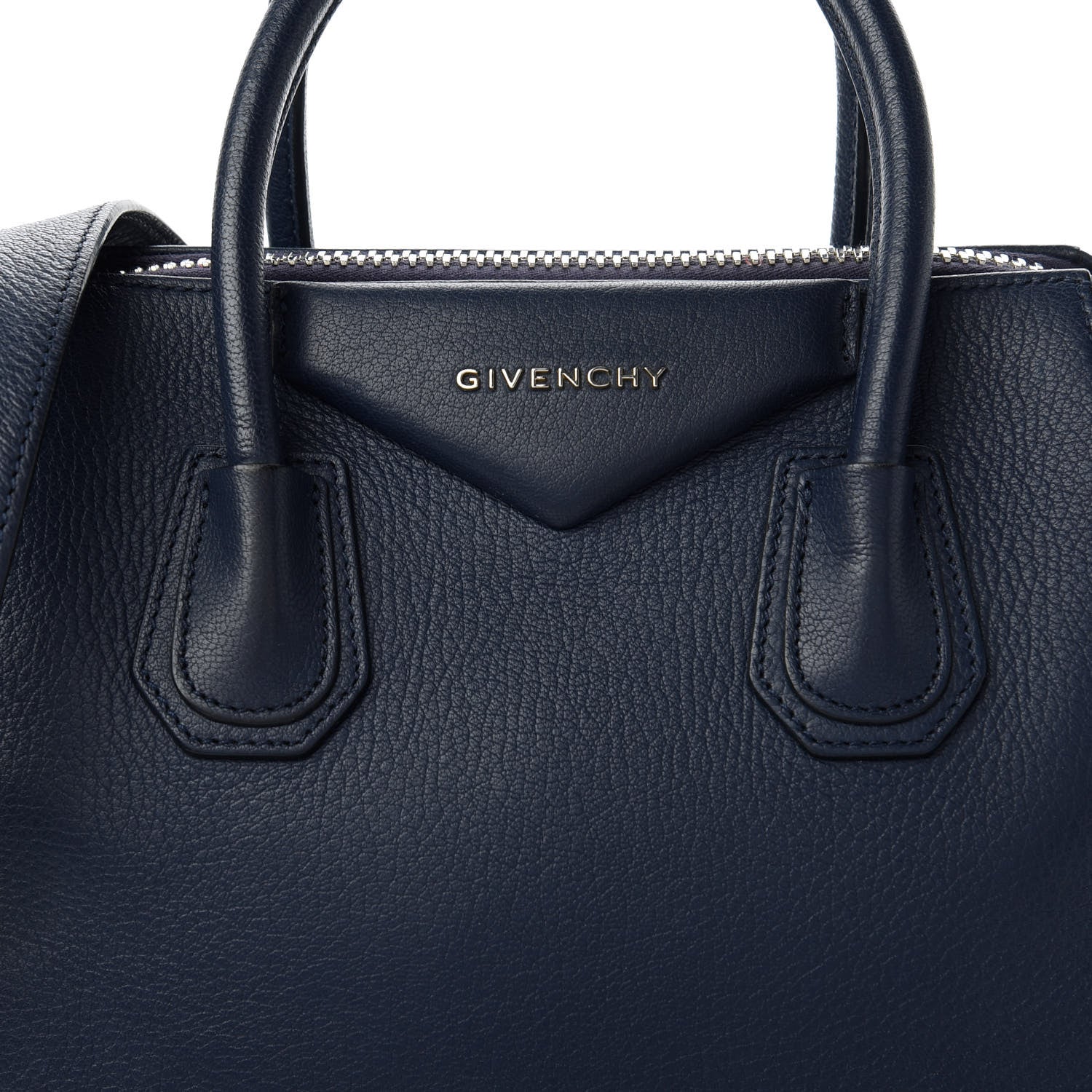 Givenchy Sugar Goatskin Small Antigona Night Blue 10 of 10