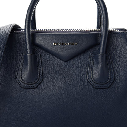 Givenchy Sugar Goatskin Small Antigona Night Blue 10 of 10