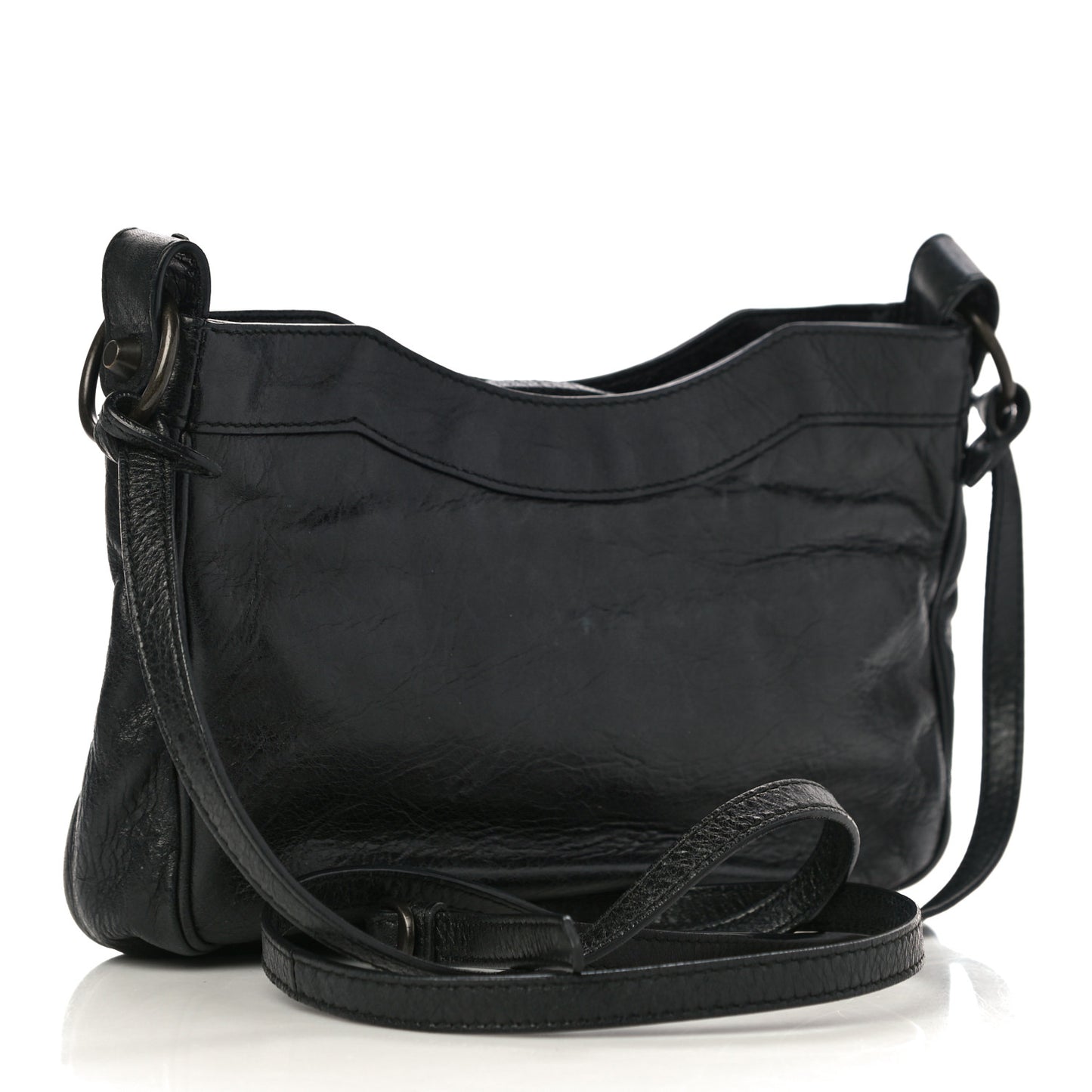 Agneau Classic Hardware Hip Black