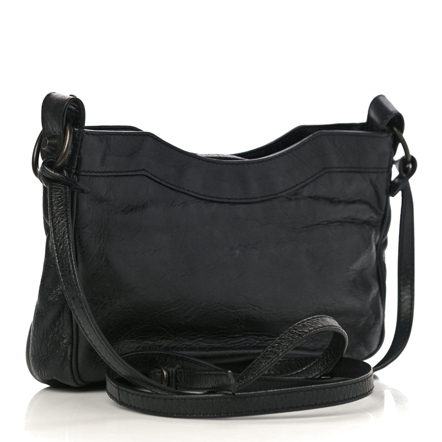 Balenciaga Agneau Classic Hardware Hip Black 2 of 8
