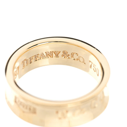 Tiffany 18K Yellow Gold 1837 Band Ring 49 5 4 of 4