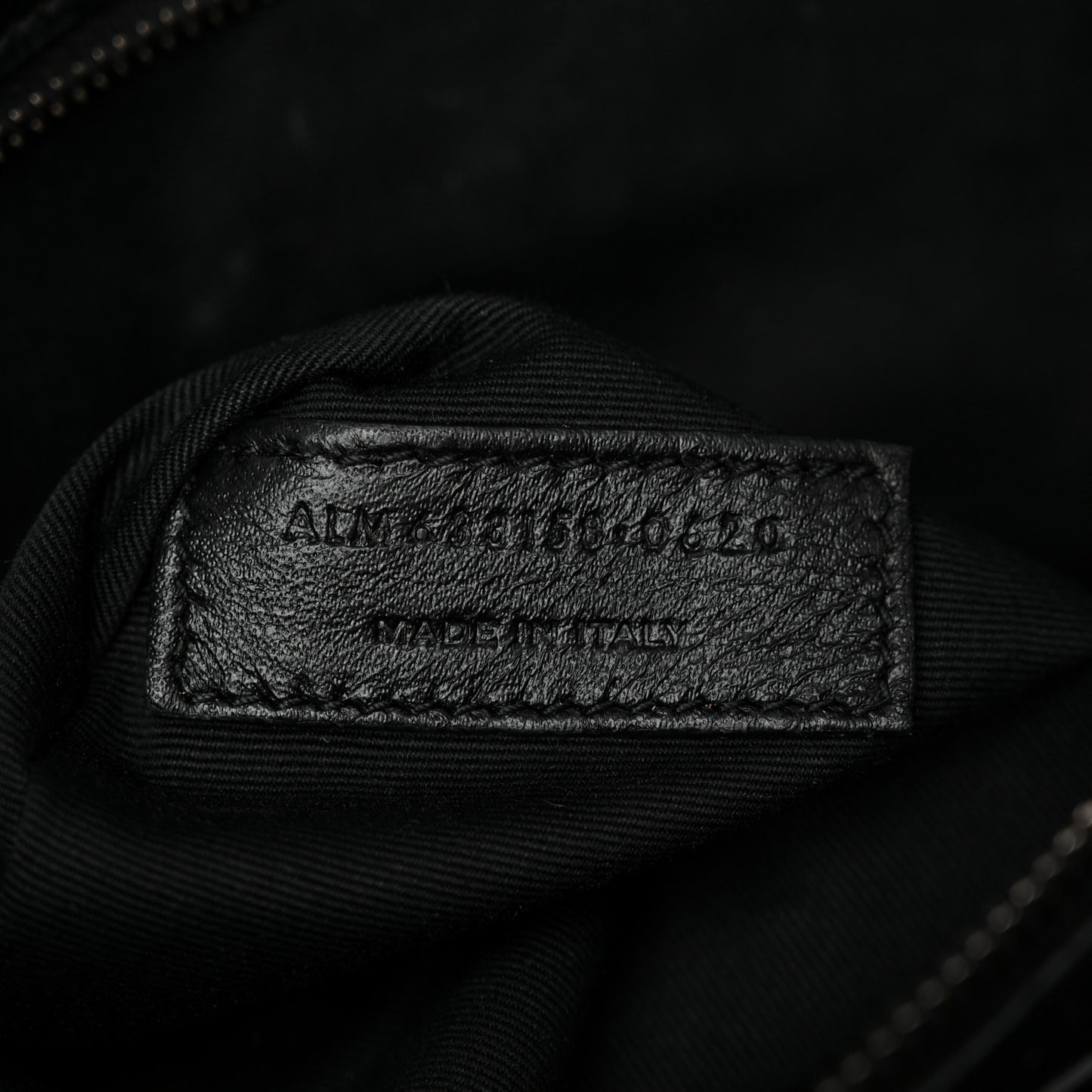 Crinkled Calfskin Matelasse Monogram Medium Niki Chain Satchel Black Black