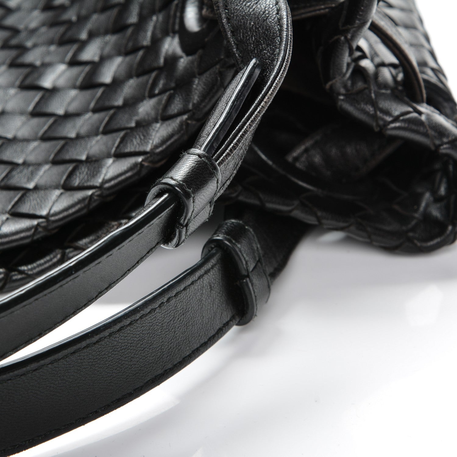 Bottega Veneta Nappa Intrecciato Medium Garda Bag Black 15 of 15