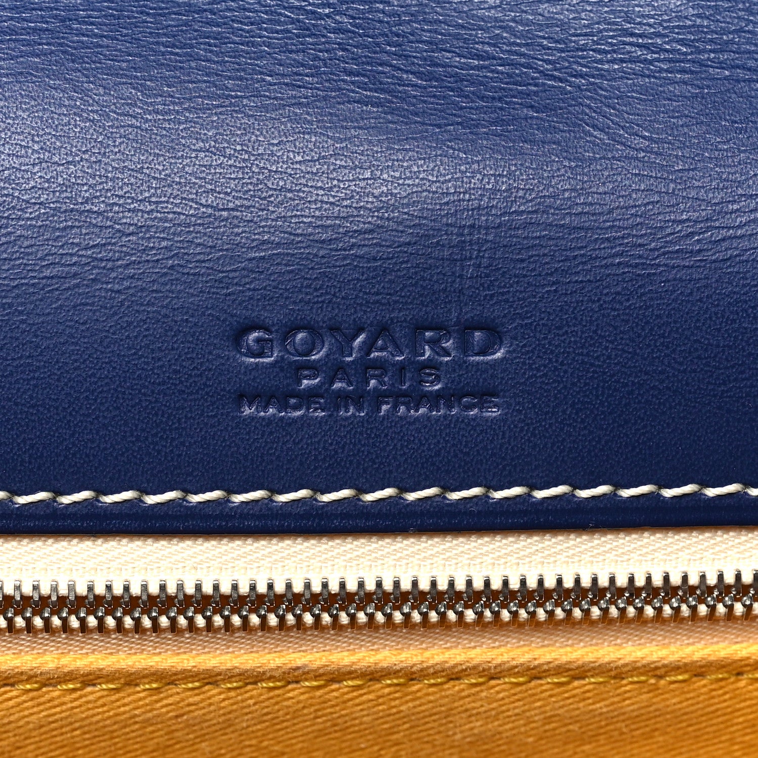 Goyard Goyardine Belvedere PM Messenger Bag Navy 6 of 10