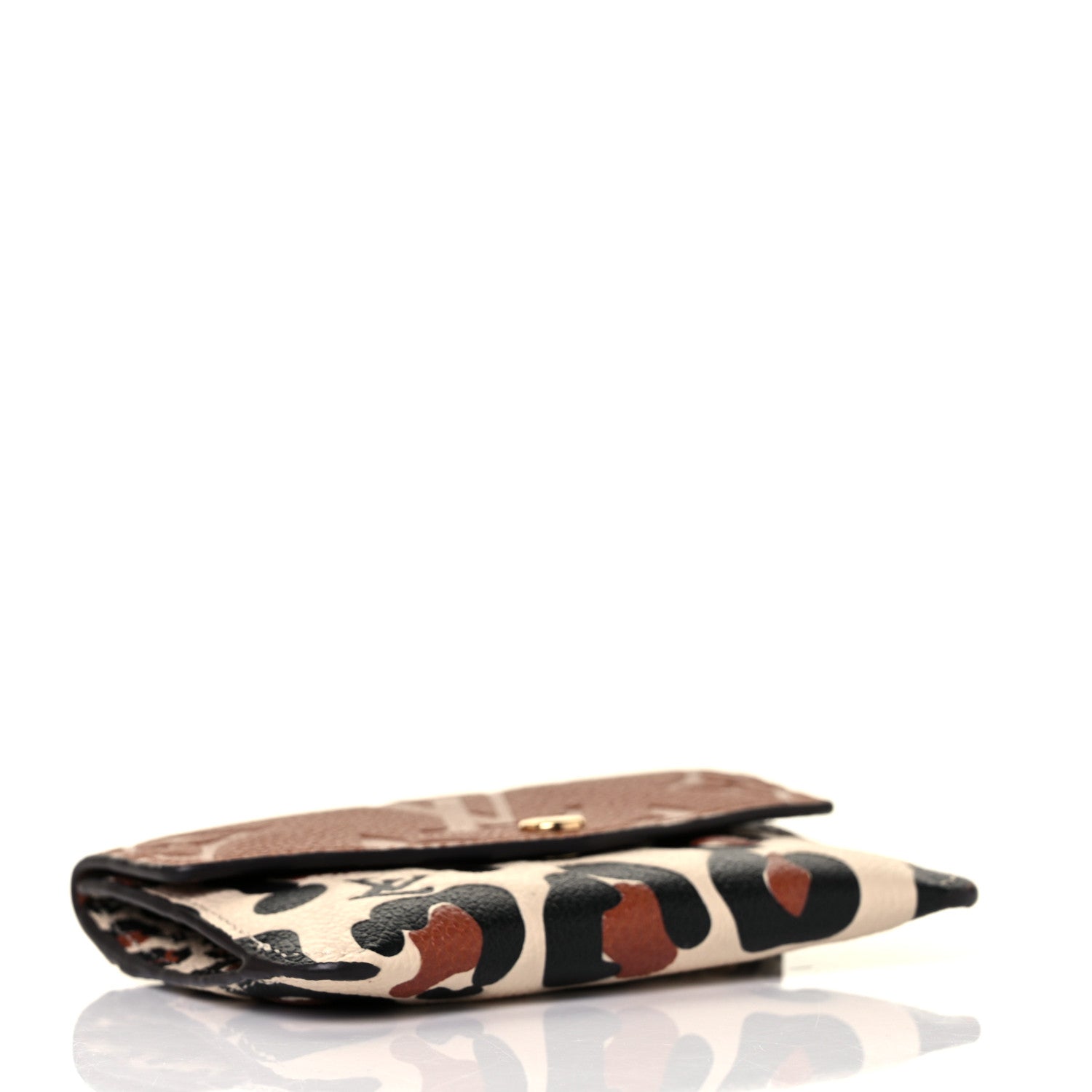 Louis Vuitton Empreinte Monogram Giant Wild At Heart Key Pouch Caramel 4 of 9