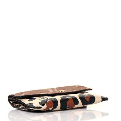 Louis Vuitton Empreinte Monogram Giant Wild At Heart Key Pouch Caramel 4 of 9