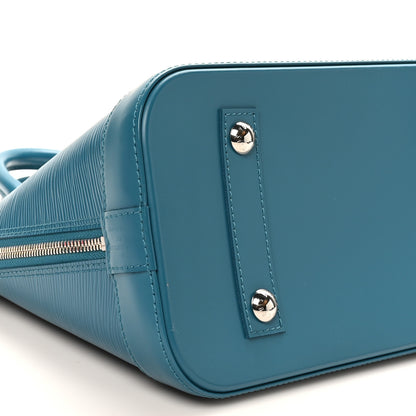 Louis Vuitton Epi Alma PM Cyan 7 of 9