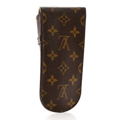 Louis Vuitton Monogram Glasses Sunglasses Case w Flap 3 of 8