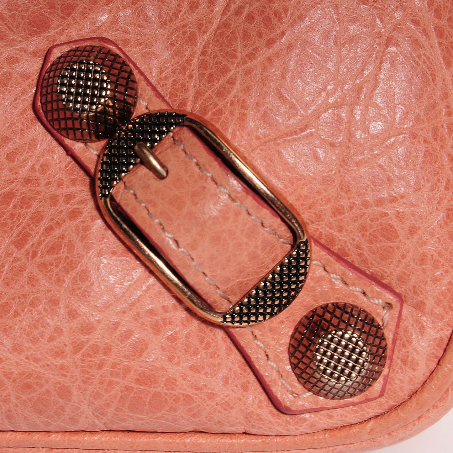 Agneau Giant 12 Rose Gold Hardware Hip Vieux Rose