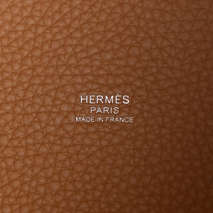 Hermes Taurillon Clemence Picotin Lock 18 PM Biscuit 6 of 11