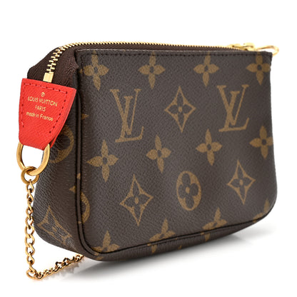 Louis Vuitton Monogram 2018 Christmas Animation Mini Cats Pochette Accessories 3 of 10
