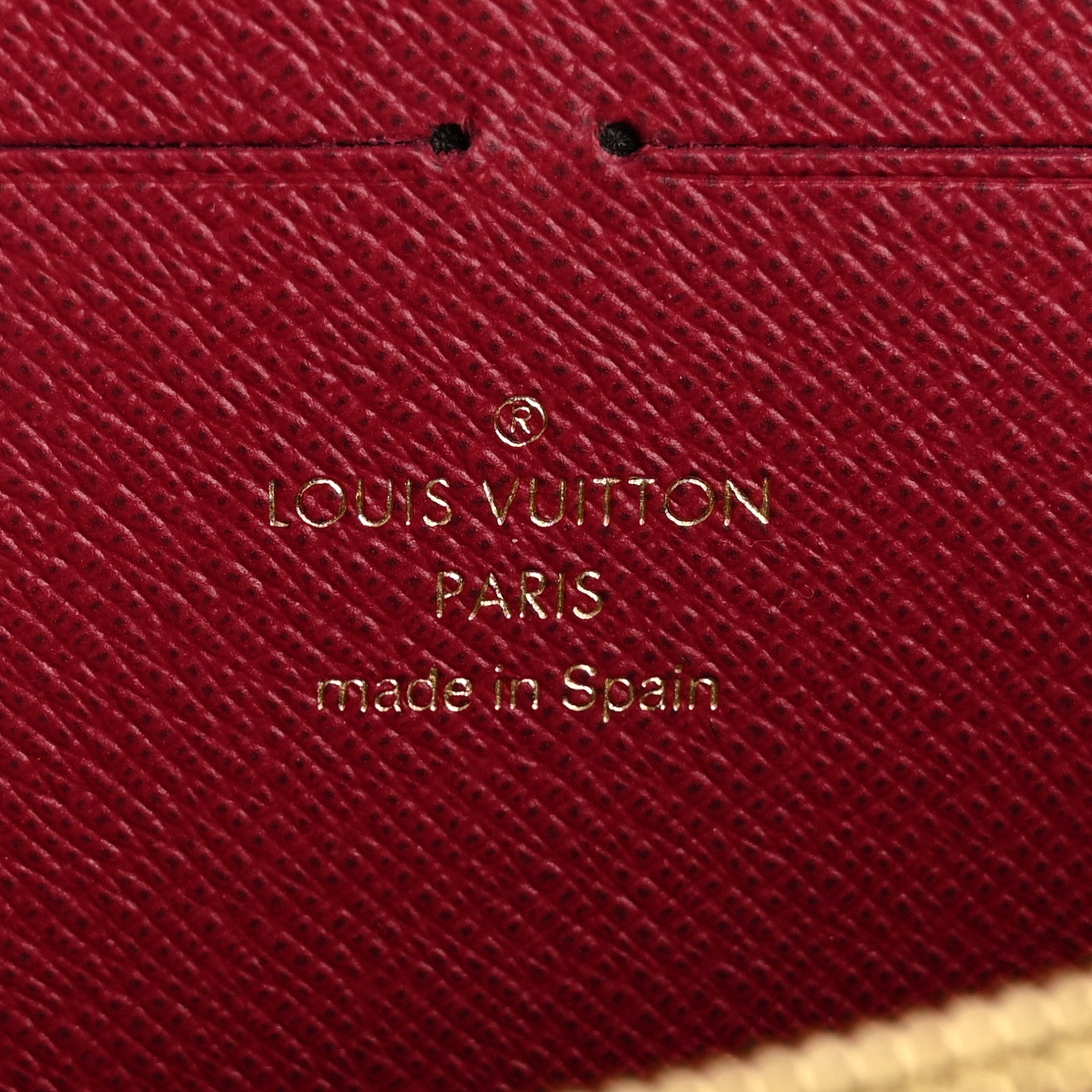Monogram Clemence Wallet Fuchsia