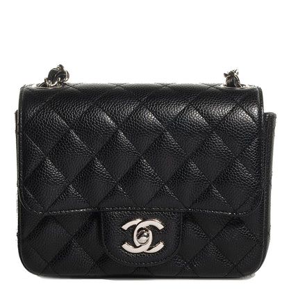 Chanel Caviar Quilted Mini Square Flap Black 1 of 9
