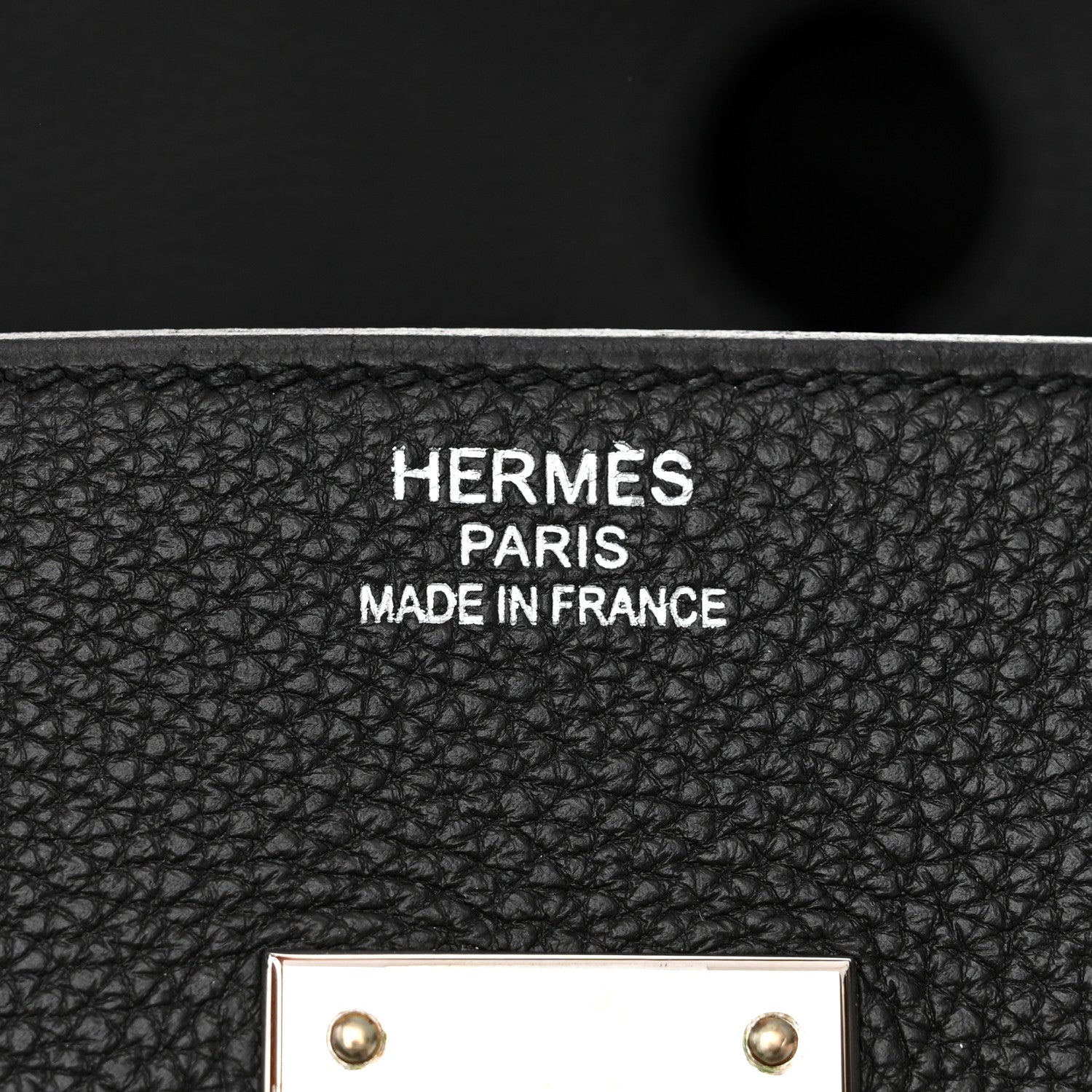 Hermes Togo HAC Travel Birkin 50 Black 6 of 11