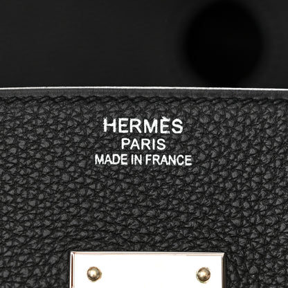 Hermes Togo HAC Travel Birkin 50 Black 6 of 11