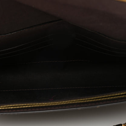 Louis Vuitton Vernis Anam Clutch Amarante 5 of 9