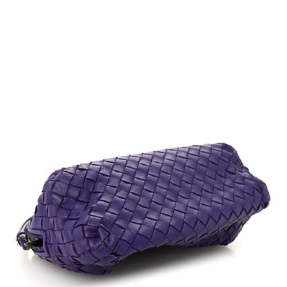 Bottega Veneta Nappa Intrecciato Cosmetic Wristlet Purple 4 of 7