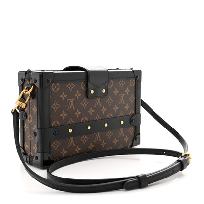 Louis Vuitton Monogram Petite Malle Black 3 of 12