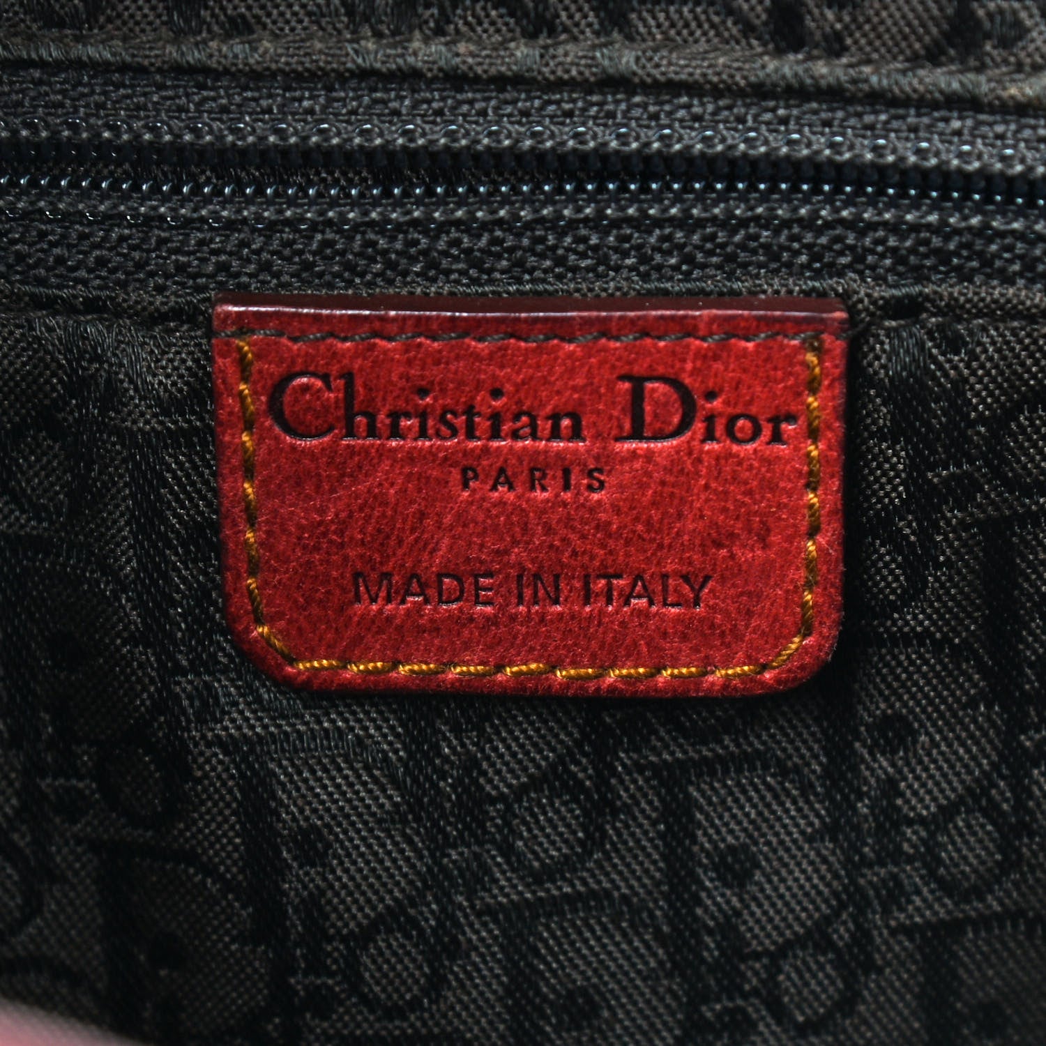 Christian Dior Calfskin Gaucho Double Saddle Red 6 of 23