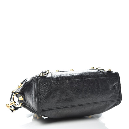 Balenciaga Agneau Giant 12 Gold Hardware Mini City Black 4 of 11