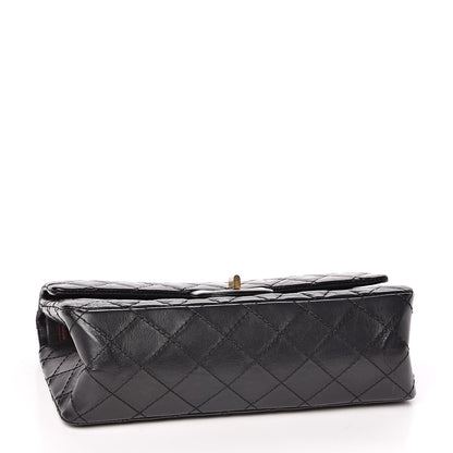 Chanel Aged Calfskin Quilted 2.55 Reissue 225 Flap Black 4 of 14