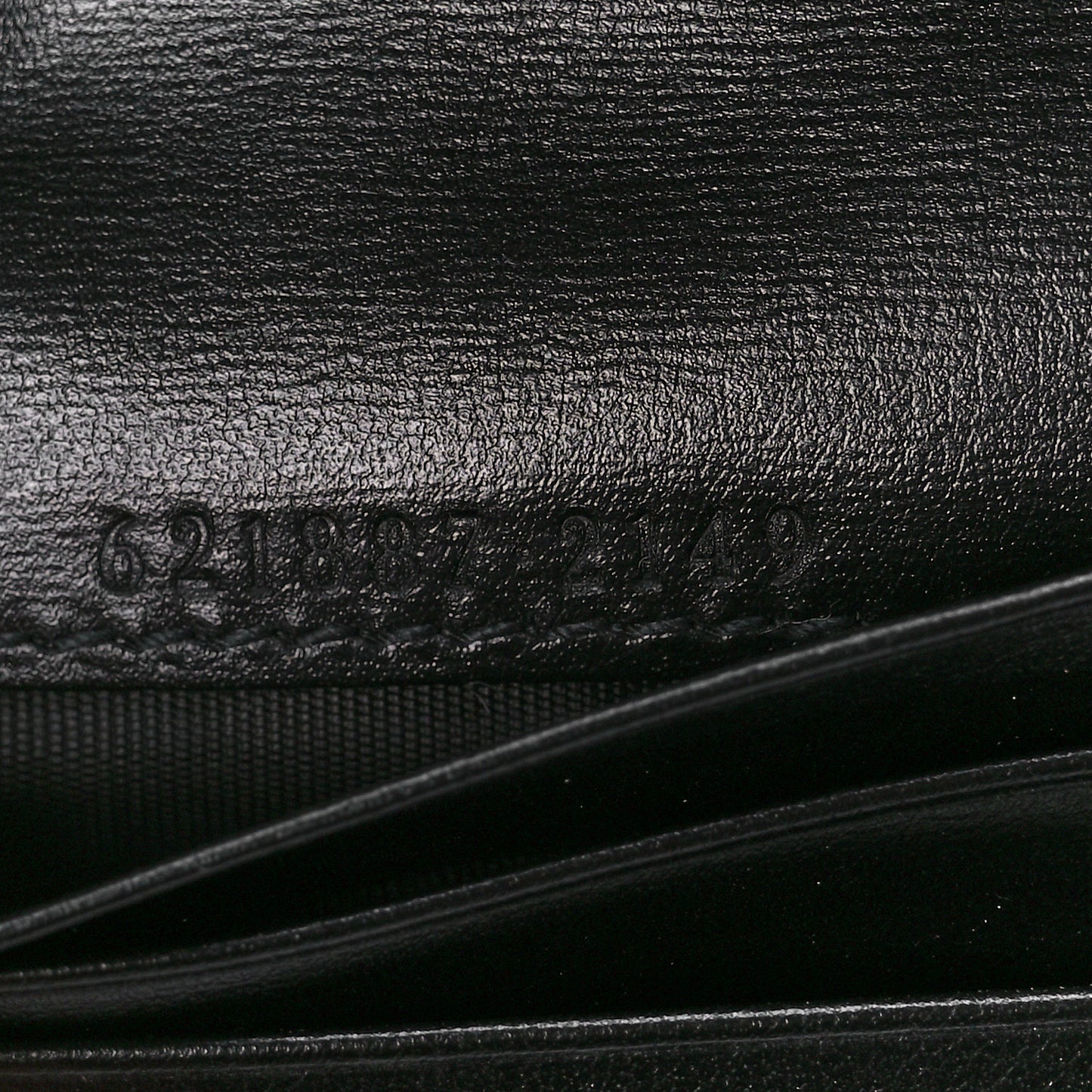 Boarded Plutone Calfskin Horsebit 1955 Card Case Wallet Black