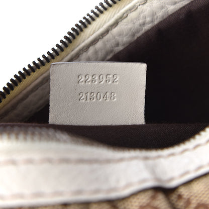 Gucci Monogram Medium Interlocking Hobo Off White 7 of 9