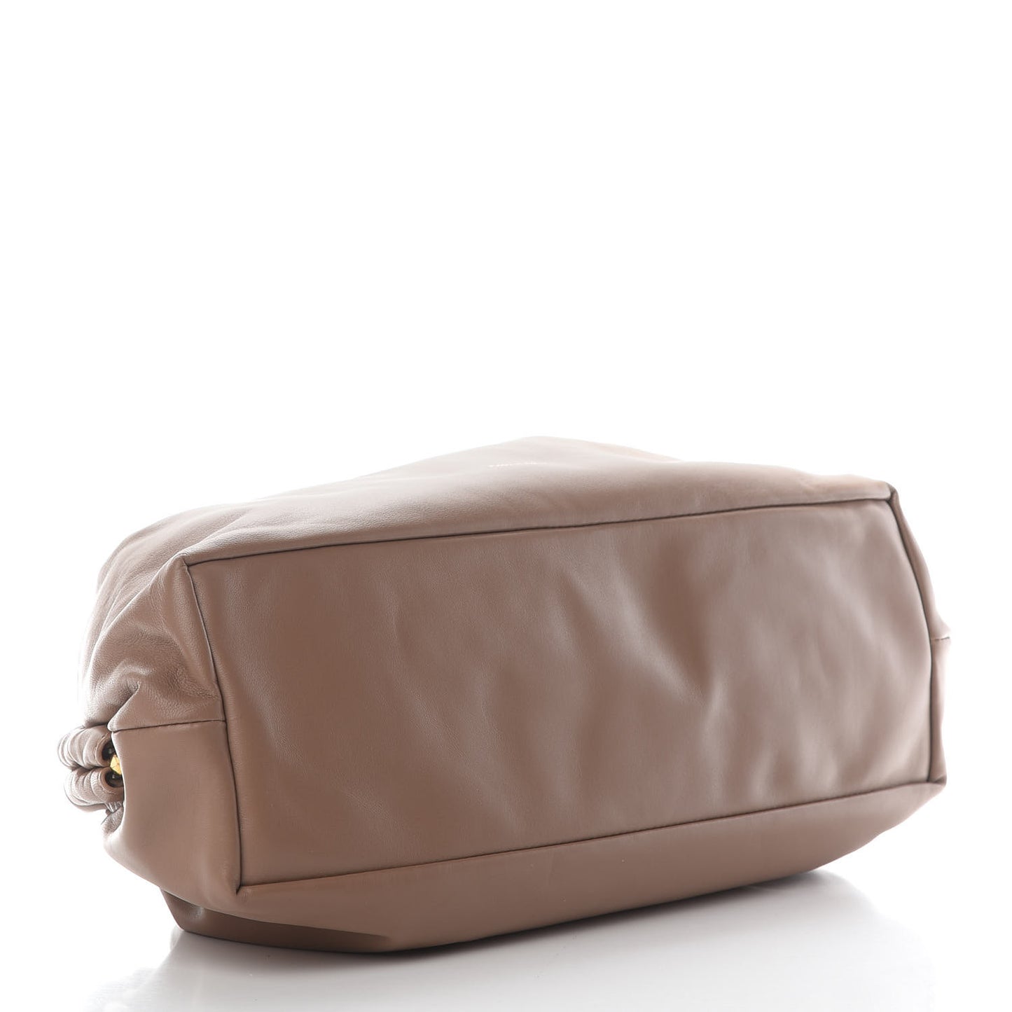Lambskin Cloud Clutch Biscotto