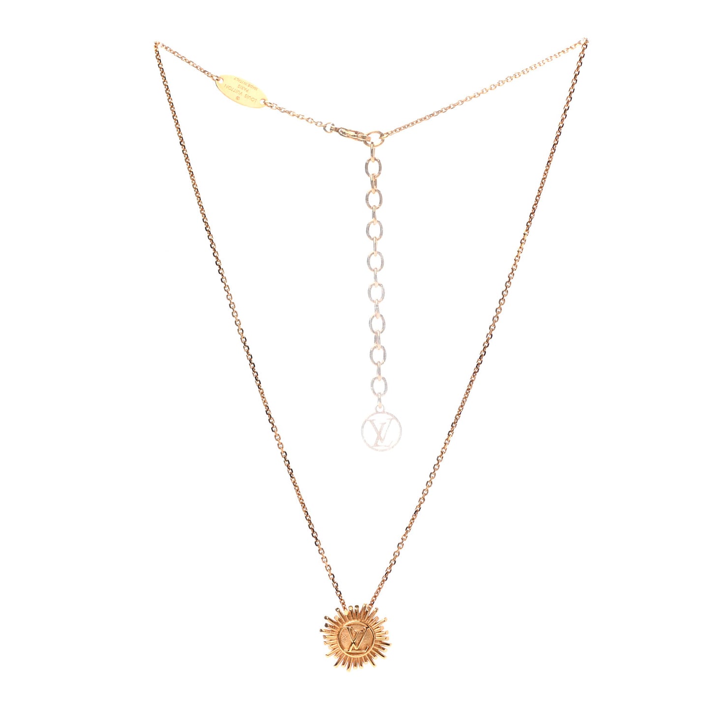 Brass Vendome Necklace Gold