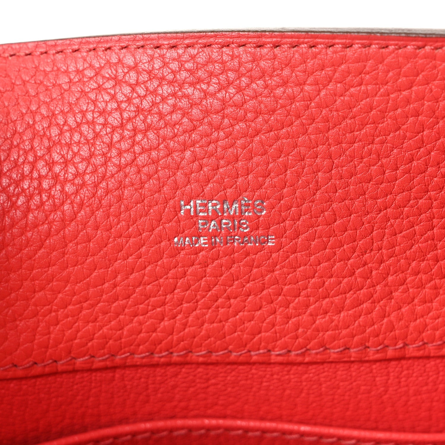 Hermes Taurillon Clemence Verso So Kelly 22 Rouge Pivoine Rose Jaipur 6 of 10