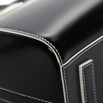 Givenchy Calfskin Contrast Topstitch Small Antigona Black White 9 of 14