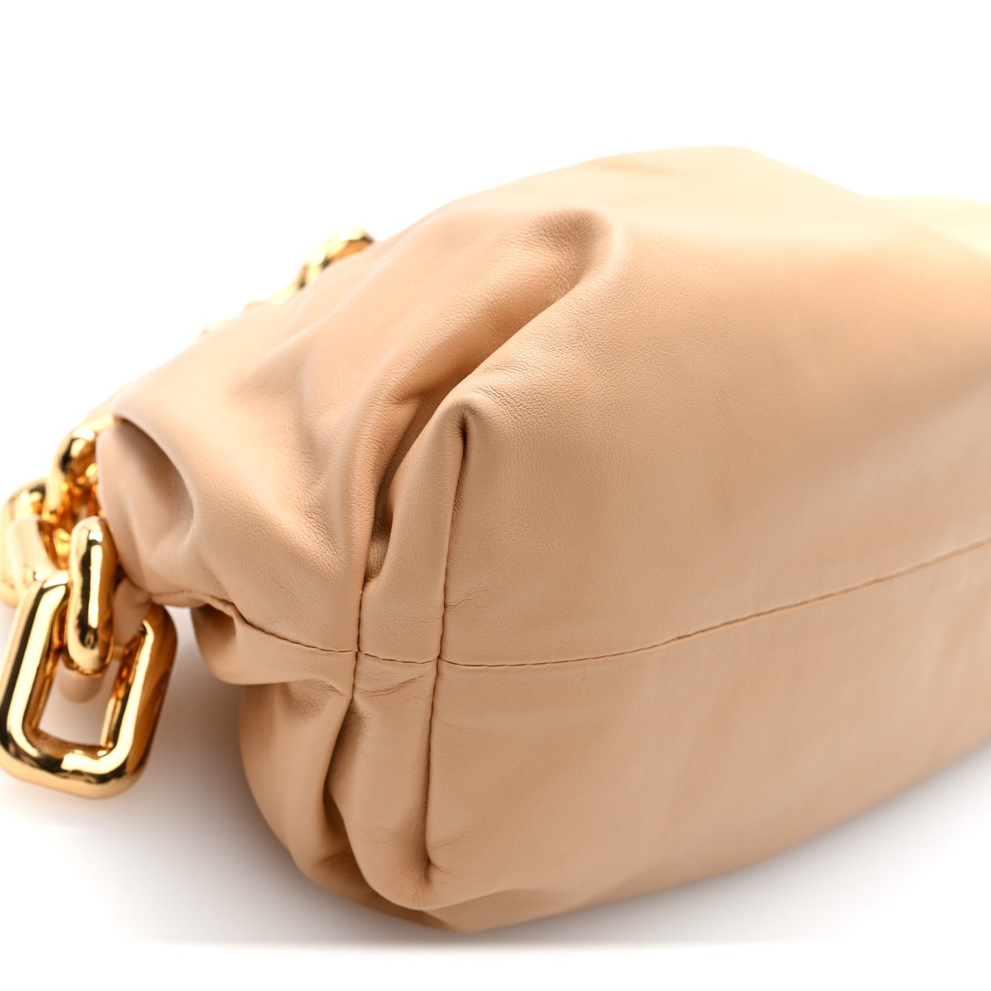 Calfskin The Pouch Chain Almond