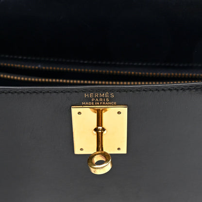 Hermes Box Kelly Sellier 28 Black 6 of 10